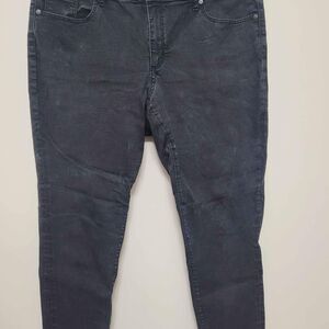 Loft Women's Black Denim Jeans Size 14